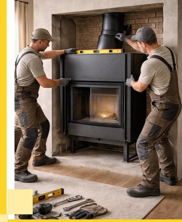 Установка каминных топок в Кольчугине под ключ от 18308 р. | ЭриданКль