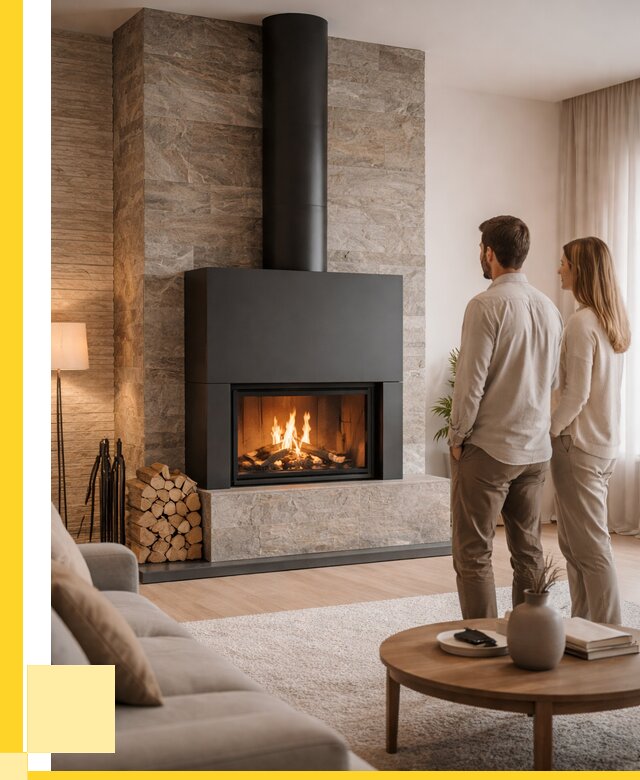 Закрытые камины под ключ в Кольчугине от 122052 р., ЭриданКль