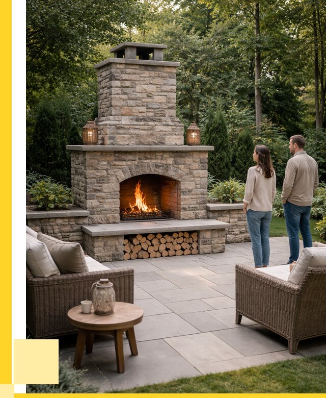 Уличные камины из кирпича в Кольчугине от 152565 р. | ЭриданКль