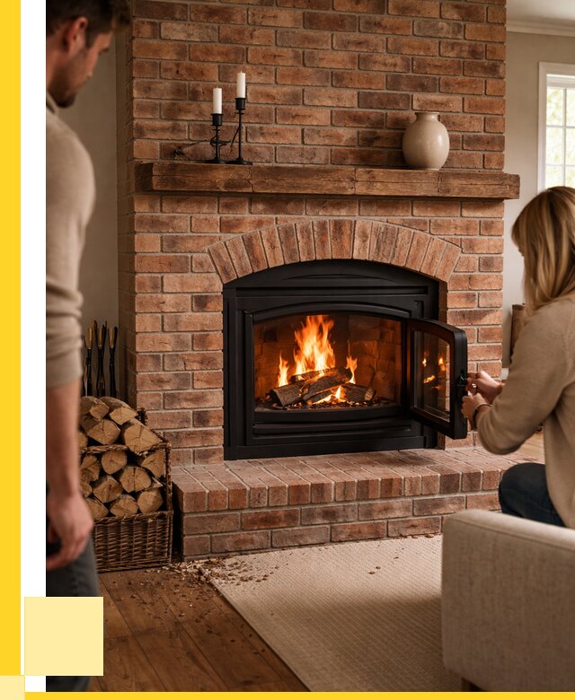 Кирпичные камины под ключ в Кольчугине от 152565 р. | ЭриданКль