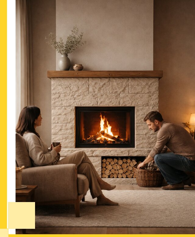 Камины для дома в Кольчугине под ключ от 152565 р. | ЭриданКль