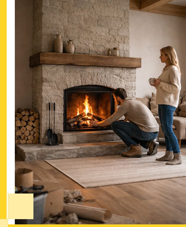 Камины для загородного дома в Кольчугине от 355985 р., ЭриданКль