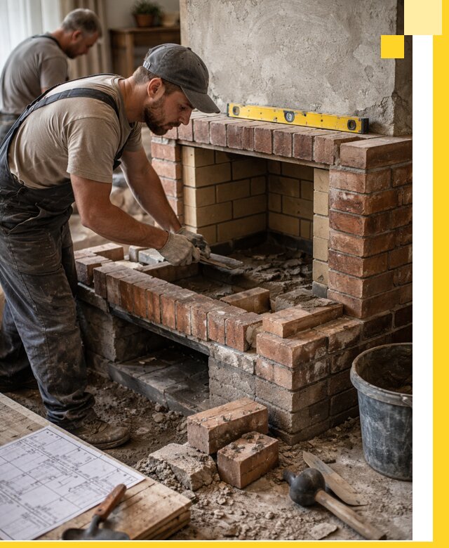 Изготовление и установка каминопечей под ключ в Кольчугине