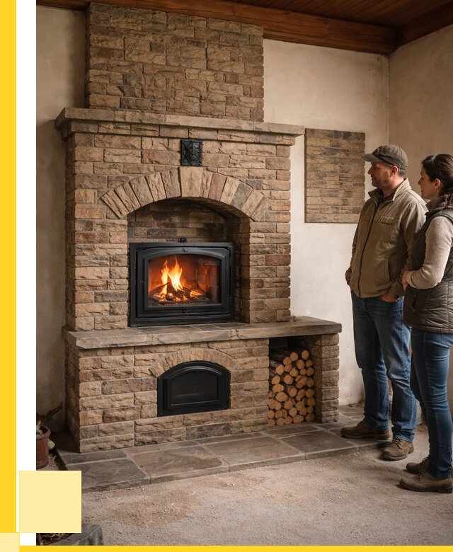 Кирпичная печь под ключ в Кольчугине от 152565 р. | ЭриданКль