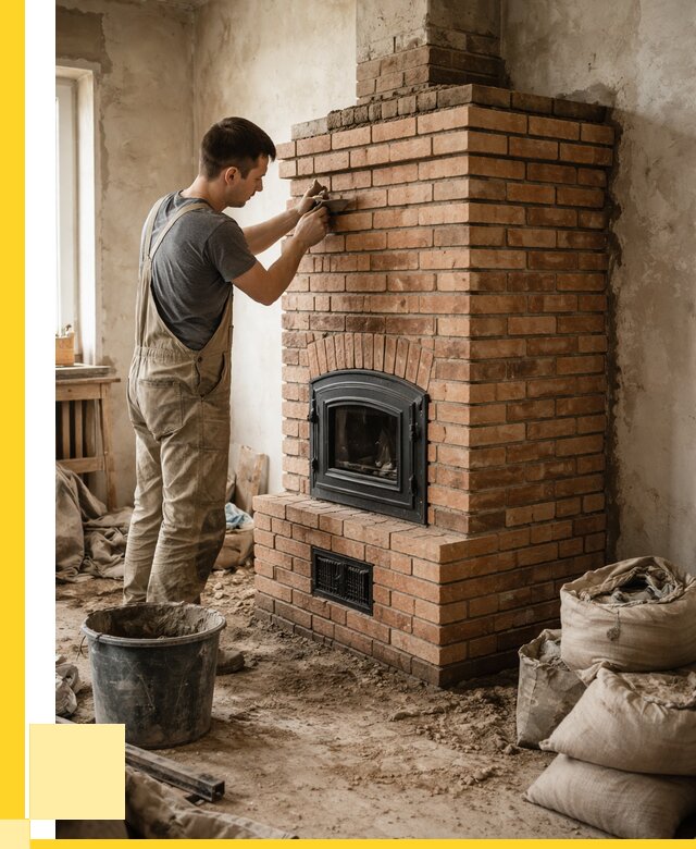 Строительство печей в Кольчугине от 66112 р. под ключ, ЭриданКль