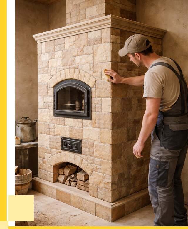 Облицовка печей в Кольчугине от 4577 р. под ключ | ЭриданКль