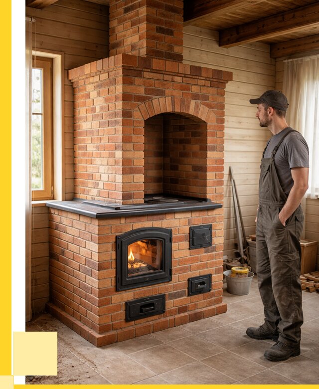 Кирпичные печи в Кольчугине: купить от 152565 р. | ЭриданКль