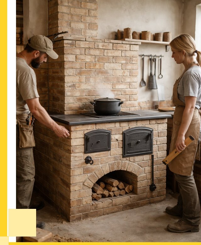 Варочно отопительные печи в Кольчугине от 91539 р. | ЭриданКль