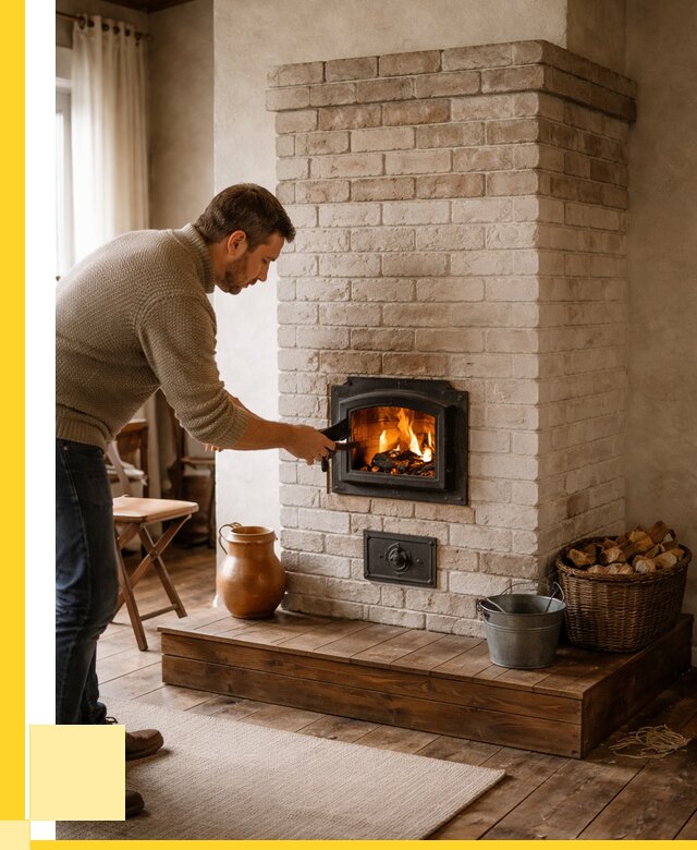 Печь голландка из кирпича в Кольчугине от 86454 р. | ЭриданКль