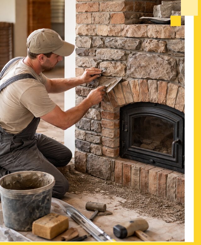 Печи для дома под ключ в Кольчугине, установка и доставка