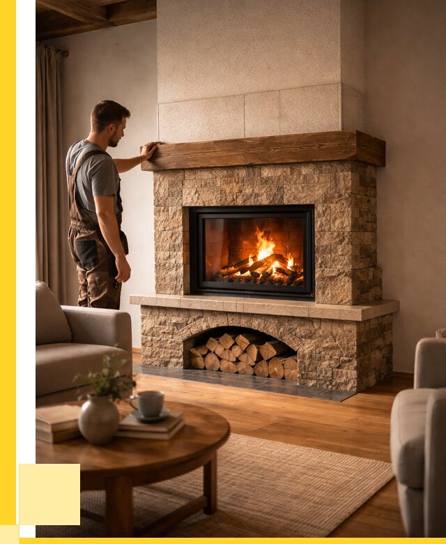 Печи камины для дома под ключ в Кольчугине от 55941 р. | ЭриданКль