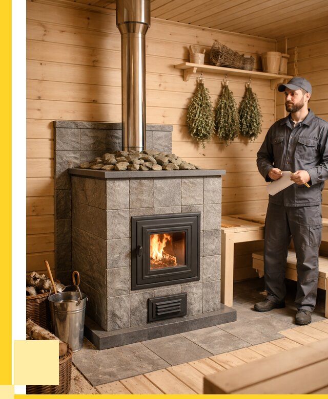 Печи для бани под ключ в Кольчугине от 122052 р. | ЭриданКль