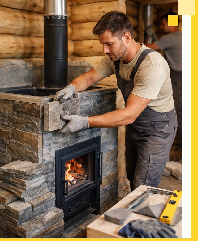 Печи для бани под ключ в Кольчугине: изготовление и монтаж