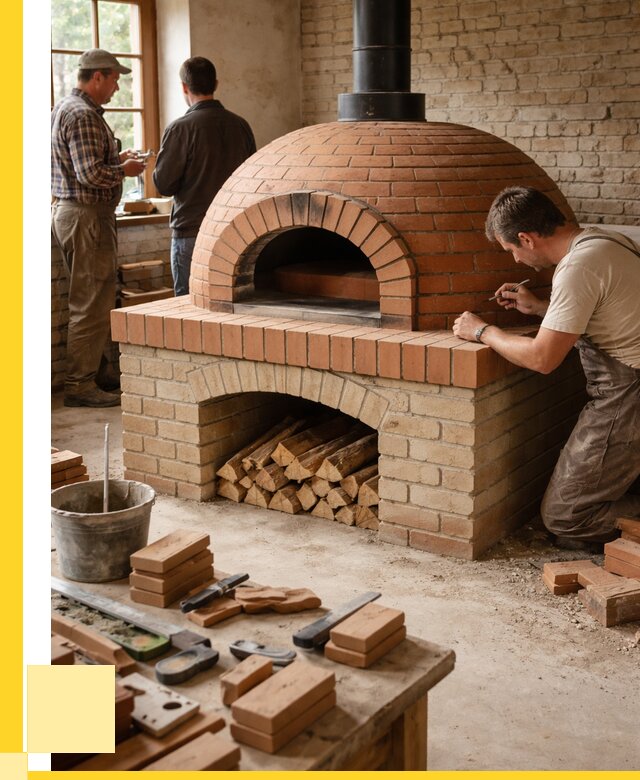 Помпейская печь дровяная для пиццы в Кольчугине | ЭриданКль от 203420 р.