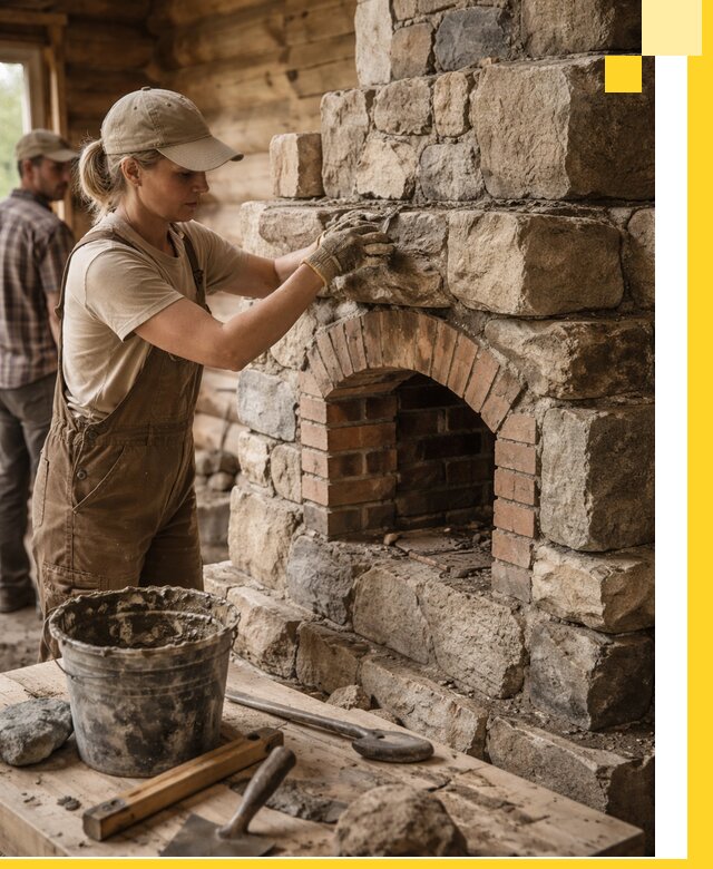 Каменные печи на заказ и монтаж в Кольчугине, долговечные решения