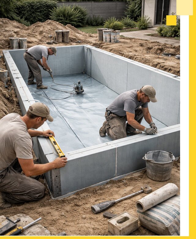 Профессиональный монтаж бассейнов под ключ в Кольчугине с гарантией