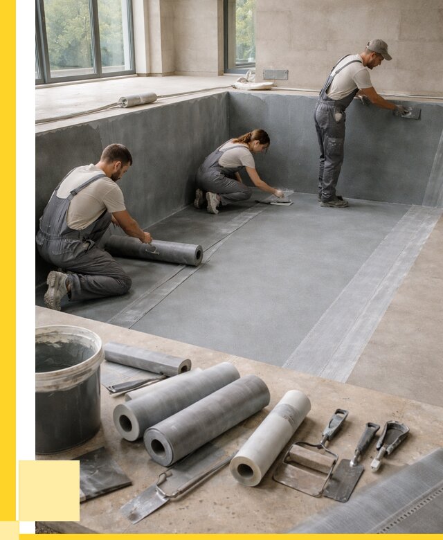 Гидроизоляция бассейнов в Кольчугине от 2034 р., ЭриданКль