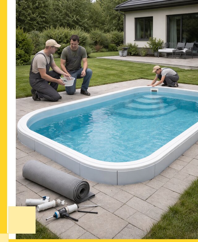 Пластиковый бассейн купить в Кольчугине от 254275 р., ЭриданКль