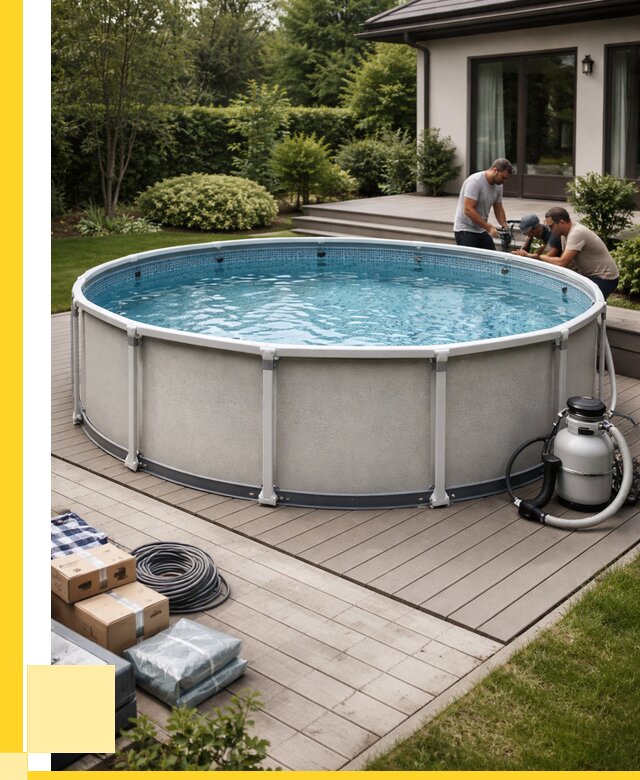 Купить каркасные бассейны в Кольчугине от 45770 р. | ЭриданКль