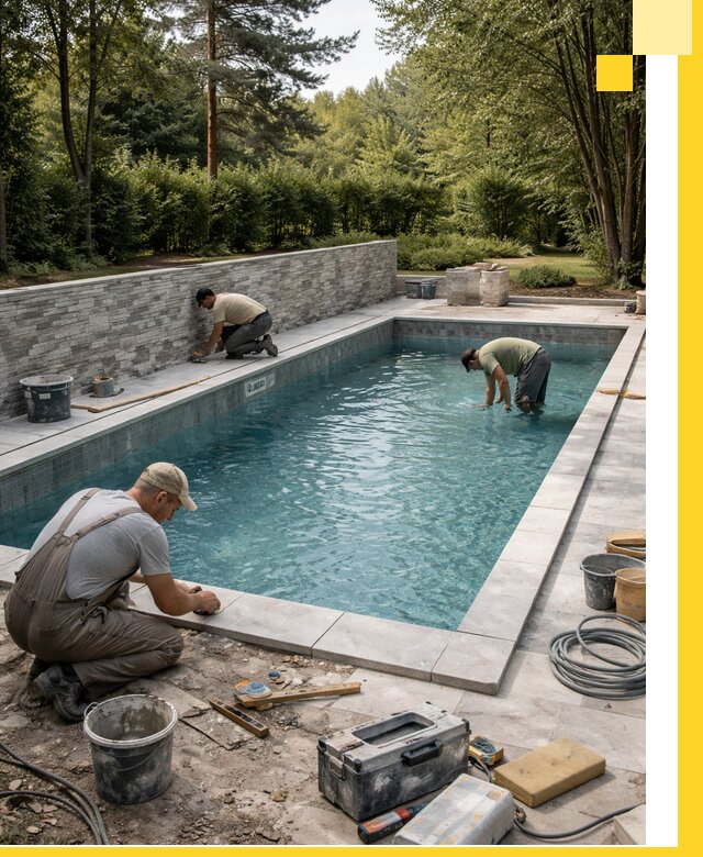 Проектирование и строительство частных бассейнов в Кольчугине