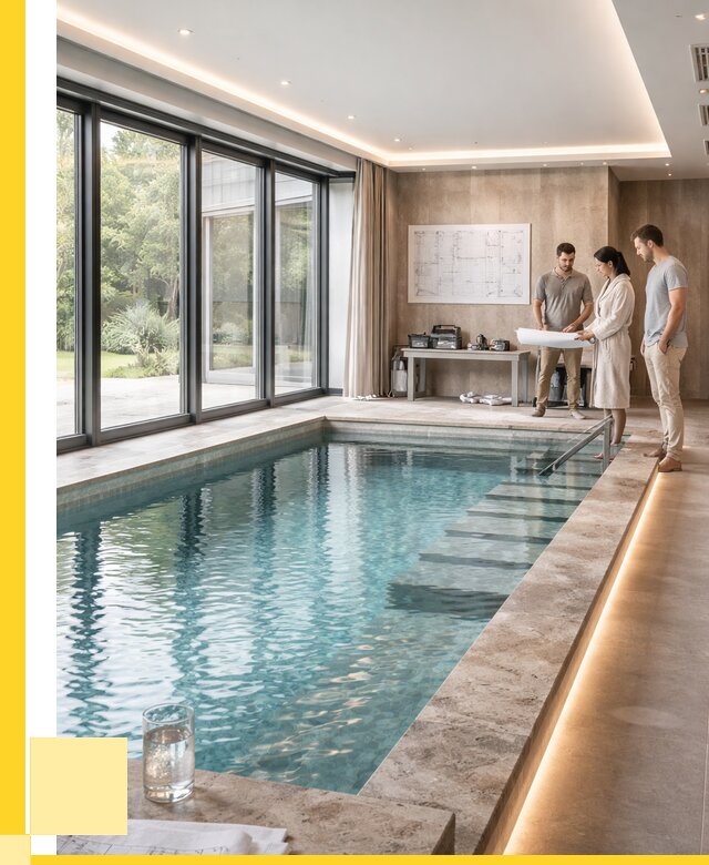 Закрытые бассейны под ключ в Кольчугине от 2542750 р. | ЭриданКль