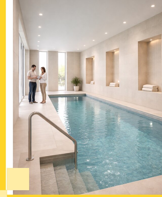 Бассейны в помещении под ключ в Кольчугине от 1525650 р. | ЭриданКль