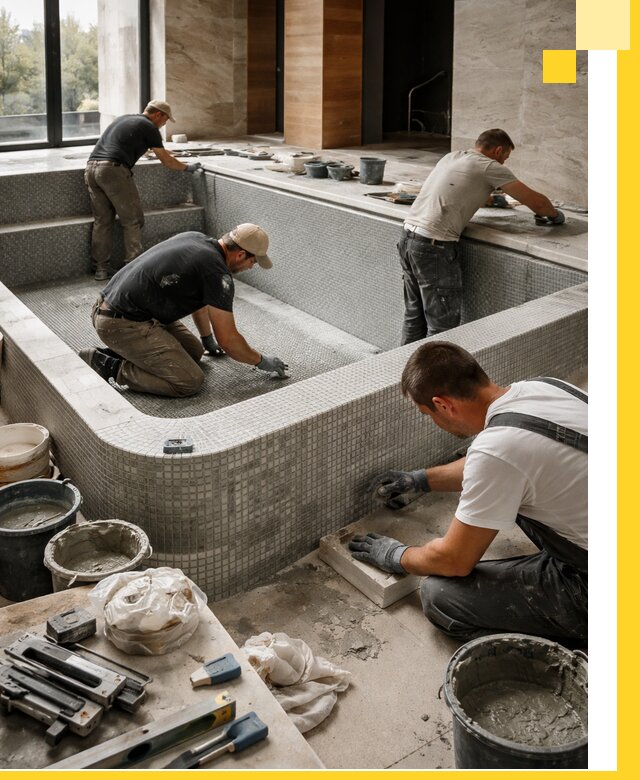 Строительство и установка СПА бассейнов под ключ в Кольчугине