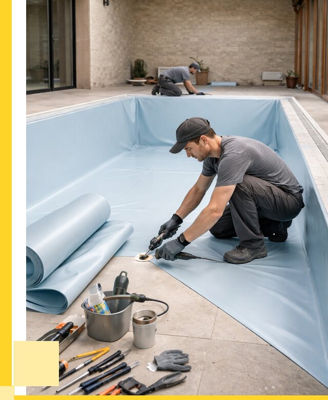 Пленка ПВХ для бассейнов в Кольчугине от 2543 р. | ЭриданКль