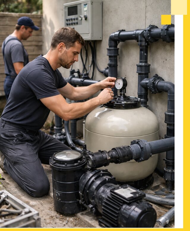 Поставка и монтаж фильтровального оборудования для бассейнов в Кольчугине