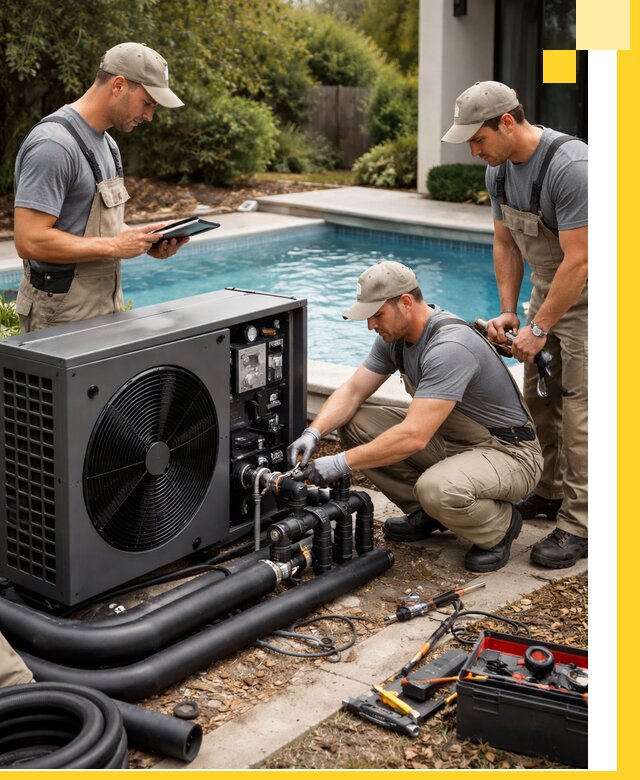 Проектирование и установка тепловых насосов для бассейнов в Кольчугине