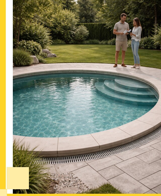 Круглые каркасные бассейны купить в Кольчугине от 254275 р. | ЭриданКль