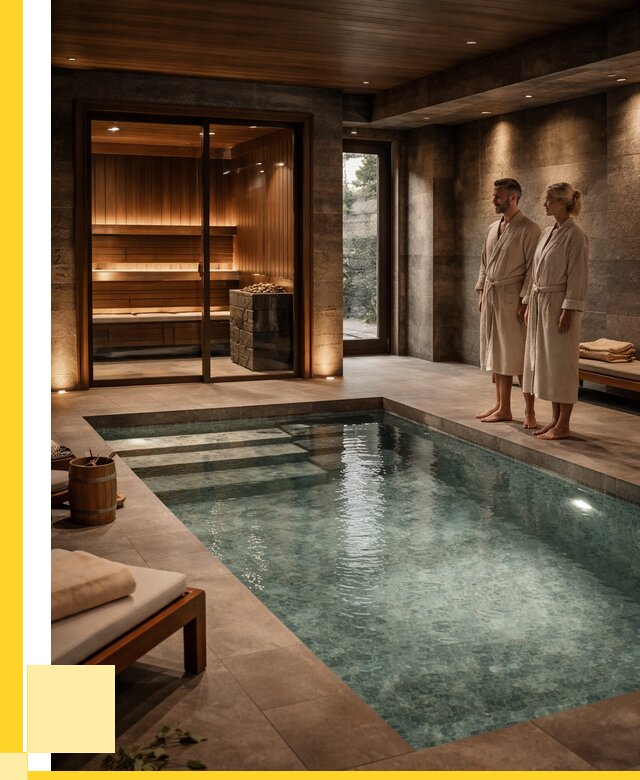 Сауна с большим бассейном в Кольчугине от 1220520 р. ЭриданКль