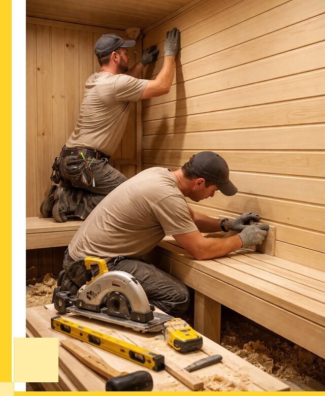 Обшивка саун вагонкой в Кольчугине от 2543 р. | ЭриданКль