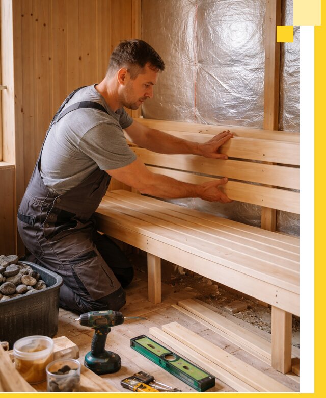 Проектирование, изготовление и монтаж финских саун в Кольчугине