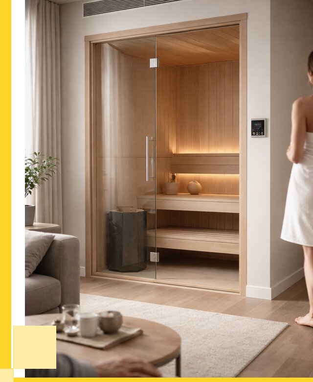 Сауна в квартире под ключ в Кольчугине от 122052 р. ЭриданКль