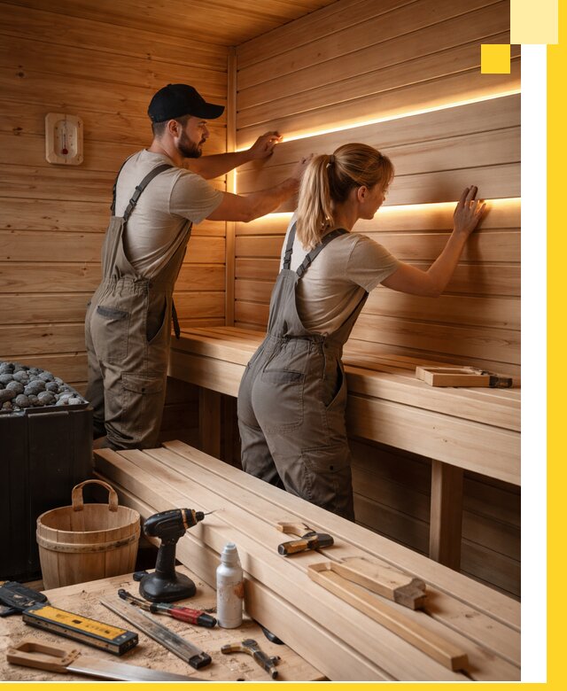 Дизайн саун и бань под ключ с индивидуальным проектом в Кольчугине