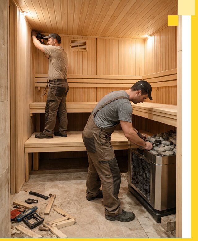 Купить сауну под ключ в Кольчугине с монтажом и гарантией