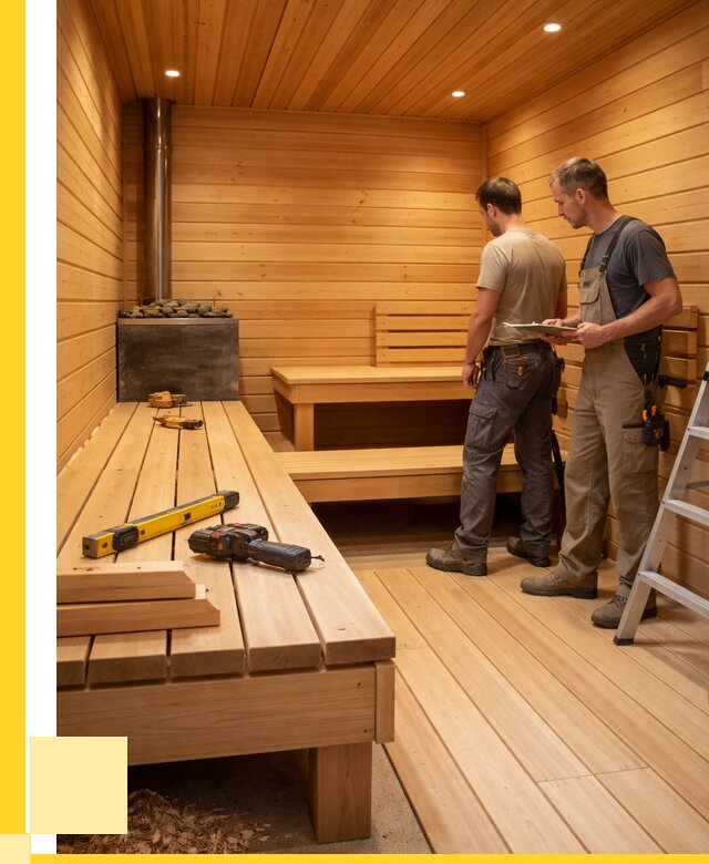 Отделка бань и саун в Кольчугине по цене от 4577 р. | ЭриданКль