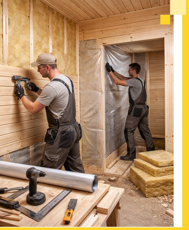 Бани под ключ в Кольчугине с проектом и полным монтажом