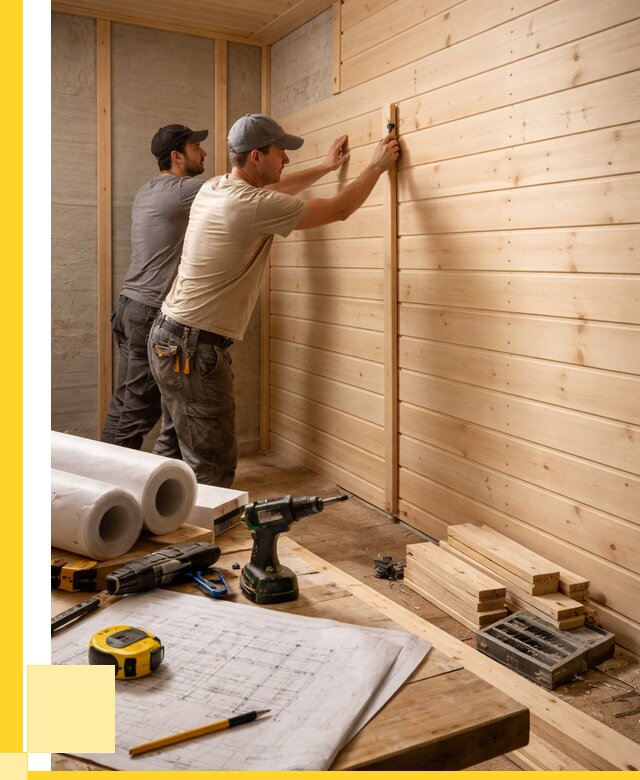 Обшивка бани вагонкой в Кольчугине от 1221 р., ЭриданКль