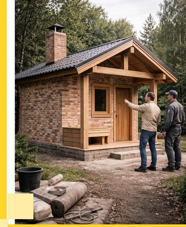 Кирпичные бани и печи в Кольчугине от 355985 р. | ЭриданКль