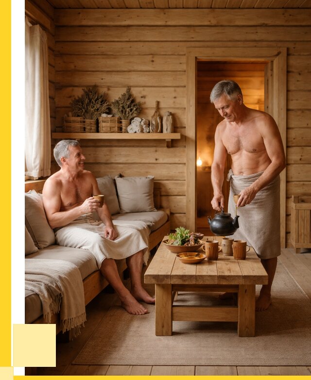 Бани с комнатой отдыха под ключ в Кольчугине от 457695 р. | ЭриданКль