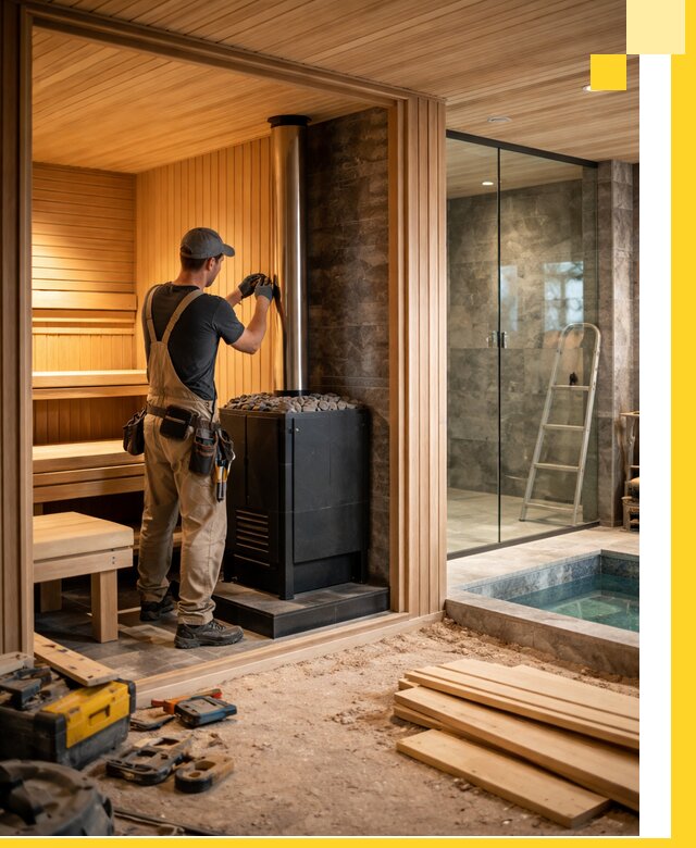 Полное строительство банных комплексов под ключ в Кольчугине