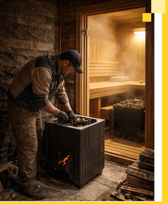 Строительство бани с сауной под ключ в Кольчугине от проекта до сдачи