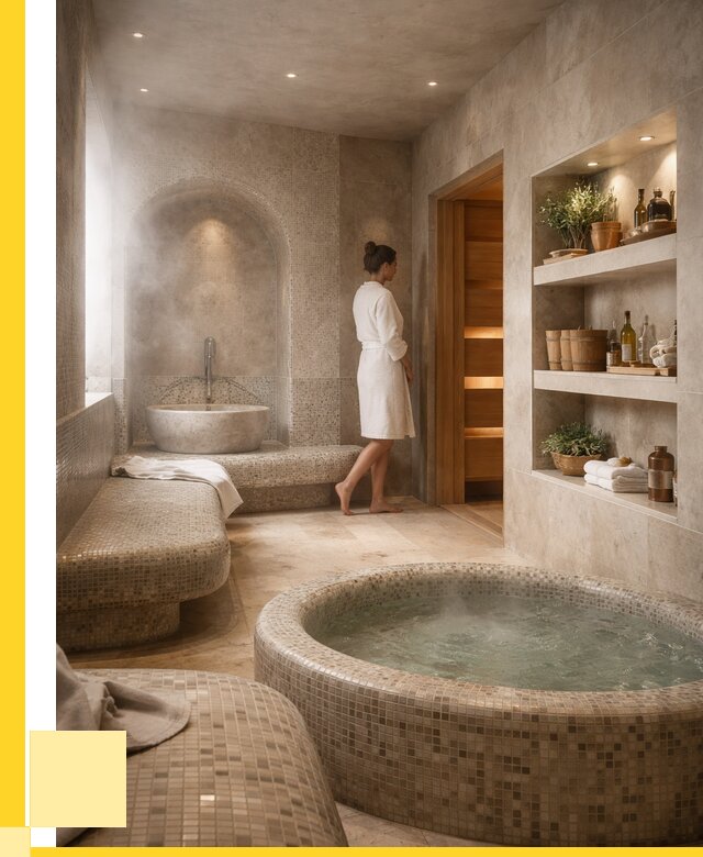 Строительство бани с хамамом в Кольчугине от 762825 р. | ЭриданКль