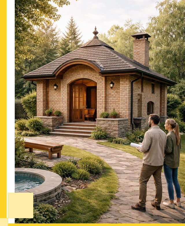 Проект кирпичной бани в Кольчугине от 30513 р. | ЭриданКль