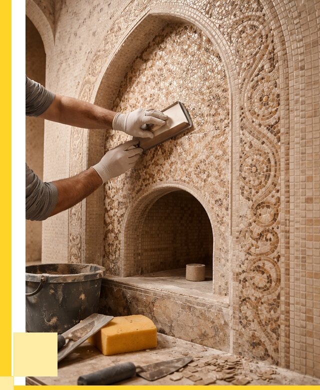 Мозаика для хамама в Кольчугине под ключ от 5086 р. | ЭриданКль