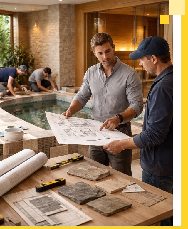 Проектирование SPA зон под ключ в Кольчугине с инженерией